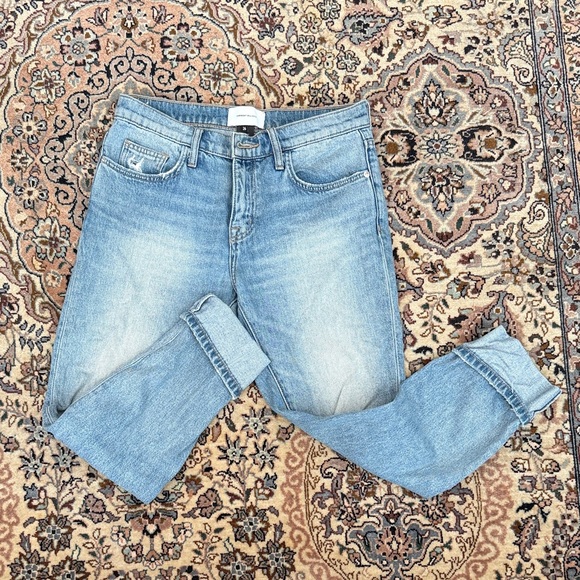 Current/Elliott Pants - Current/Elliott light blue denim jeans